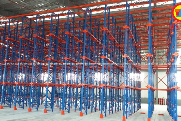 Hoàn thành dự án kệ Drive-in kleen Pak với 2000 vị trí pallet